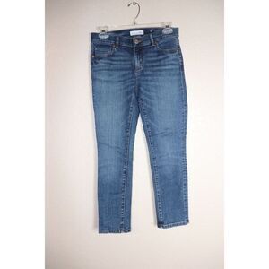 Loft skinny crop jeans medium wash - size 4/27